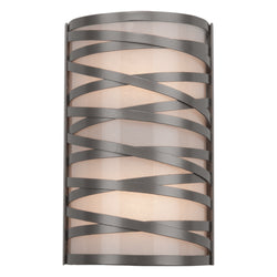 Hammerton Studio - CSB0013-12-BS-F-E1 - Two Light Wall Sconce - Tempest - Beige Silver