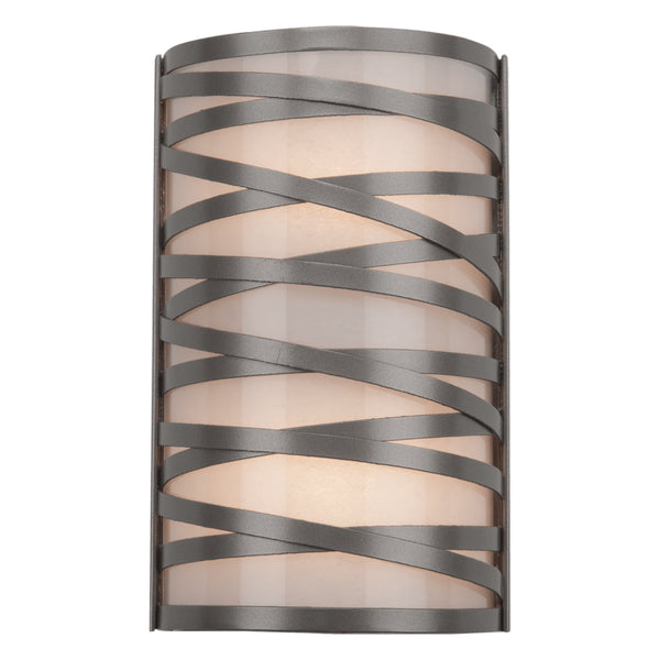 Tempest Two Light Wall Sconce in Beige Silver Finish
