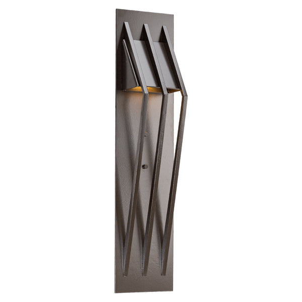 Outdoor Bridge LED Wall Sconce in Statuary Bronze (Outdoor) Finish