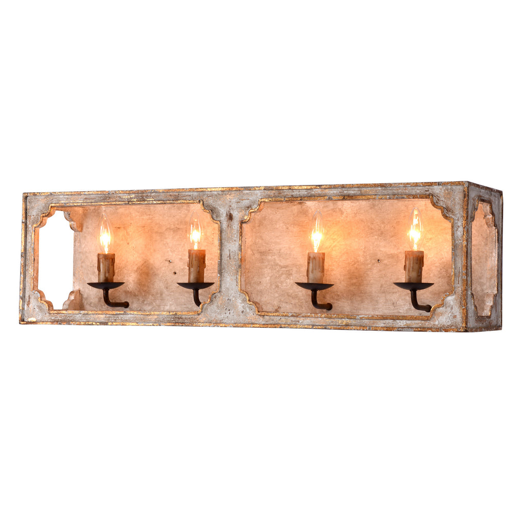 Terracotta Designs - W8104-4 - Four Light Wall Sconce - Nadia