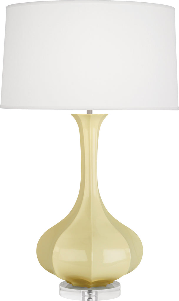 Robert Abbey - BT996 - One Light Table Lamp - Pike - Butter Glazed