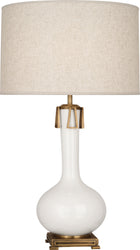 Robert Abbey - LY992 - One Light Table Lamp - Athena - Lily Glazed w/Aged Brass