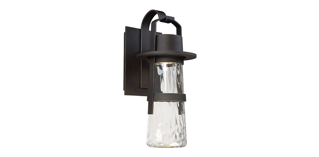 Modern Forms - WS-W28514-BK - LED Outdoor Wall Sconce - Balthus - Black