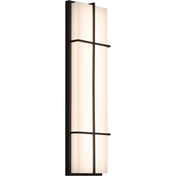 AFX Lighting - AUW103643LAJD2BZ-PC - LED Outdoor Wall Sconce - Avenue - Textured Bronze