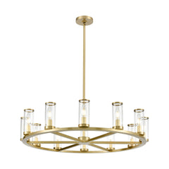 Alora - CH309012NBCG - 12 Light Chandelier - Revolve - Clear Glass/Natural Brass|Clear Glass/Polished Nickel|Clear Glass/Urban Bronze