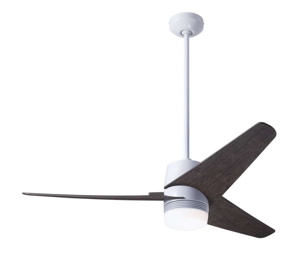Modern Fan Co - VEL-GW-48-EB-853-CC - 48``Ceiling Fan - Velo DC - Gloss White