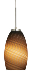 Stone Lighting - PD185MOSNLA10M - LED Pendant - Java - Satin Nickel