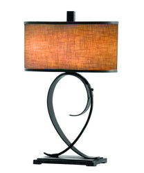 Kalco - 898B - Two Light Table Lamp - Rodeo Drive - Black