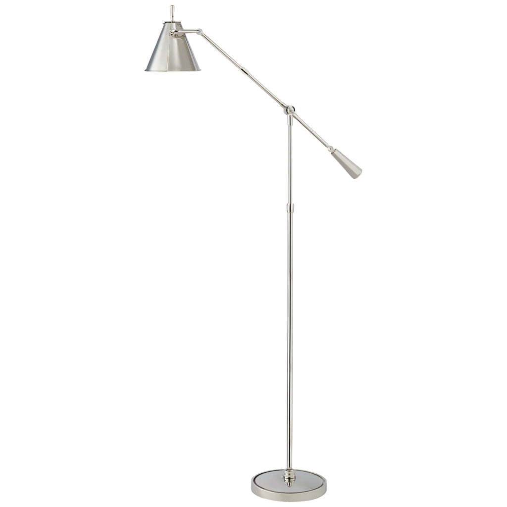 Visual Comfort Signature - TOB 1536PN - LED Floor Lamp - Goodman - Polished Nickel