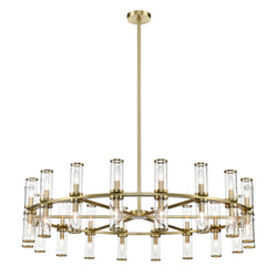 Alora - CH309036NBCG - 36 Light Chandelier - Revolve - Clear Glass/Natural Brass|Clear Glass/Polished Nickel|Clear Glass/Urban Bronze