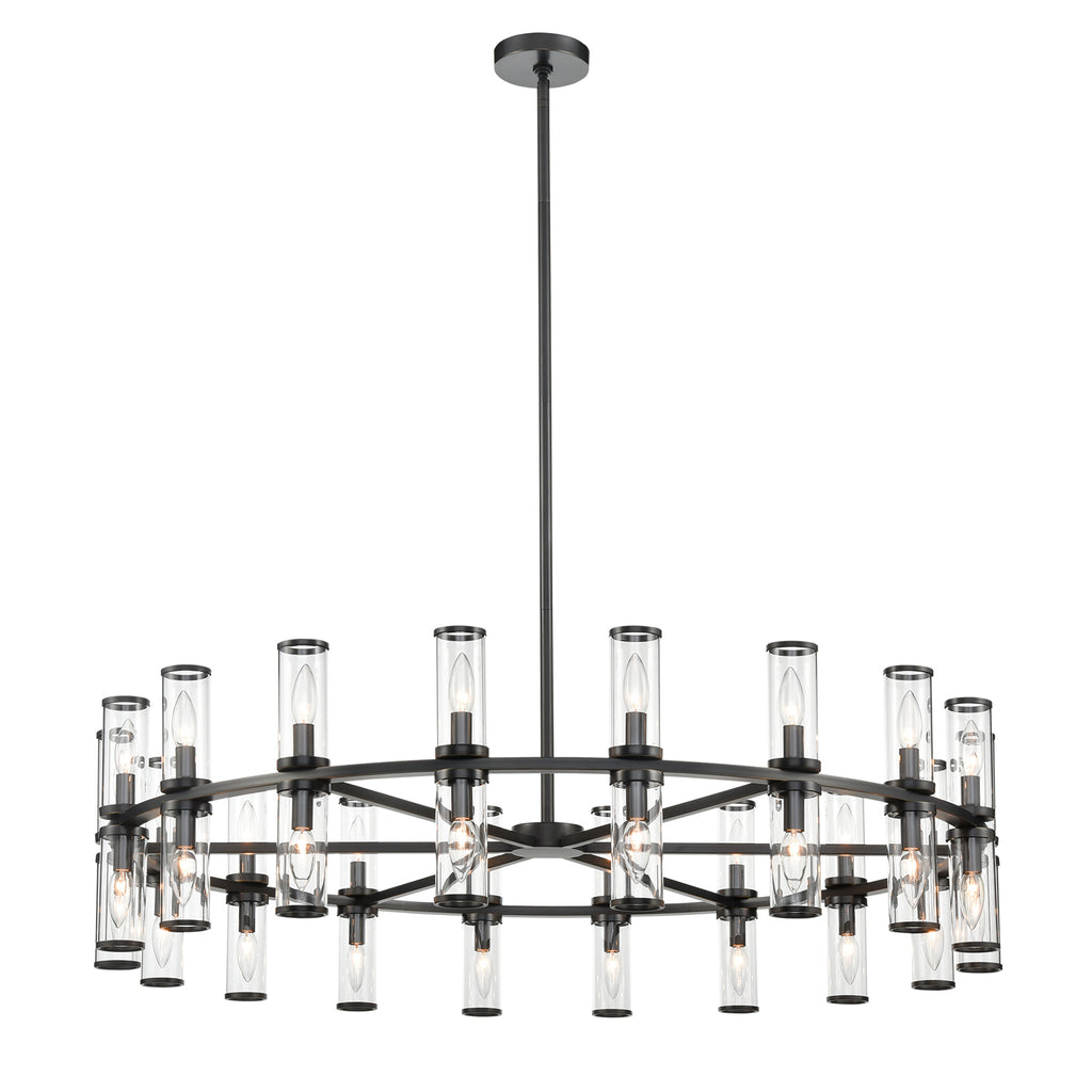 Alora - CH309036UBCG - 36 Light Chandelier - Revolve - Clear Glass/Natural Brass|Clear Glass/Polished Nickel|Clear Glass/Urban Bronze