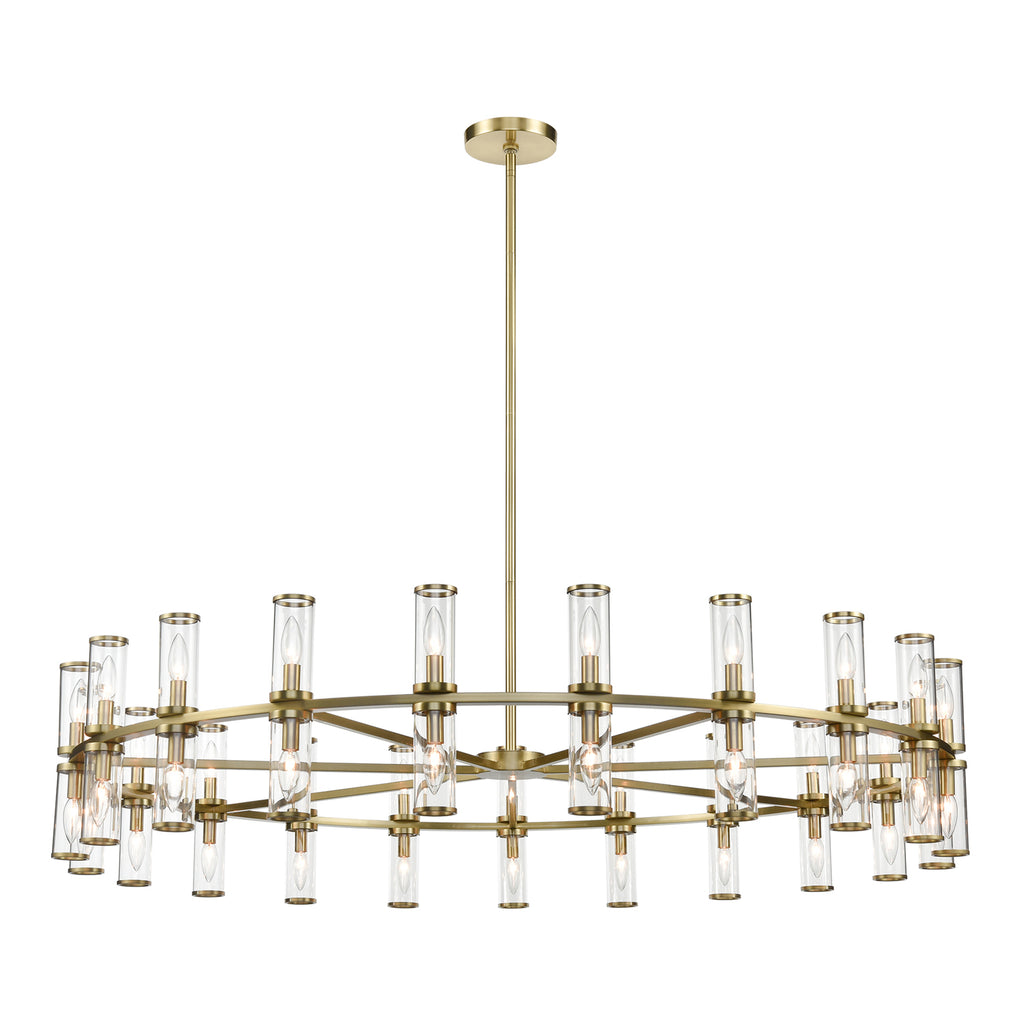 Alora - CH309042NBCG - 42 Light Chandelier - Revolve - Clear Glass/Natural Brass|Clear Glass/Polished Nickel|Clear Glass/Urban Bronze