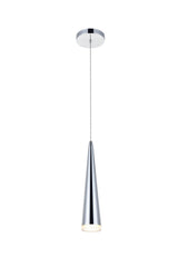 Elegant Lighting - 5201D3C - LED Pendant - Fantasia - Chrome