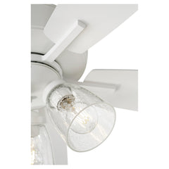 Quorum - 7052-308 - 52``Ceiling Fan - Breeze - Studio White
