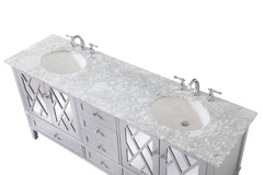Elegant Lighting - VF30272DGR - Double Bathroom Vanity Set - Luxe - Grey
