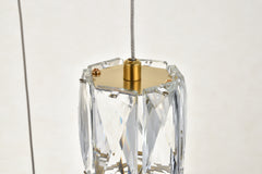 Elegant Lighting - 3500D24G - LED Pendant - Polaris - Gold