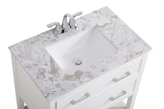 Elegant Lighting - VF90130WH - Single Bathroom Vanity - Martins - White