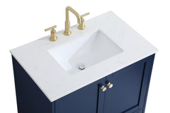 Elegant Lighting - VF18030BL - Single Bathroom Vanity - Sommerville - Blue
