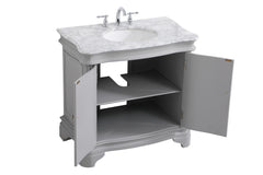 Elegant Lighting - VF52036GR - Bathroom Vanity Set - Kameron - Grey