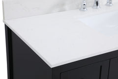 Elegant Lighting - VF16448BK-BS - Bathroom Vanity Set - Theo - Black