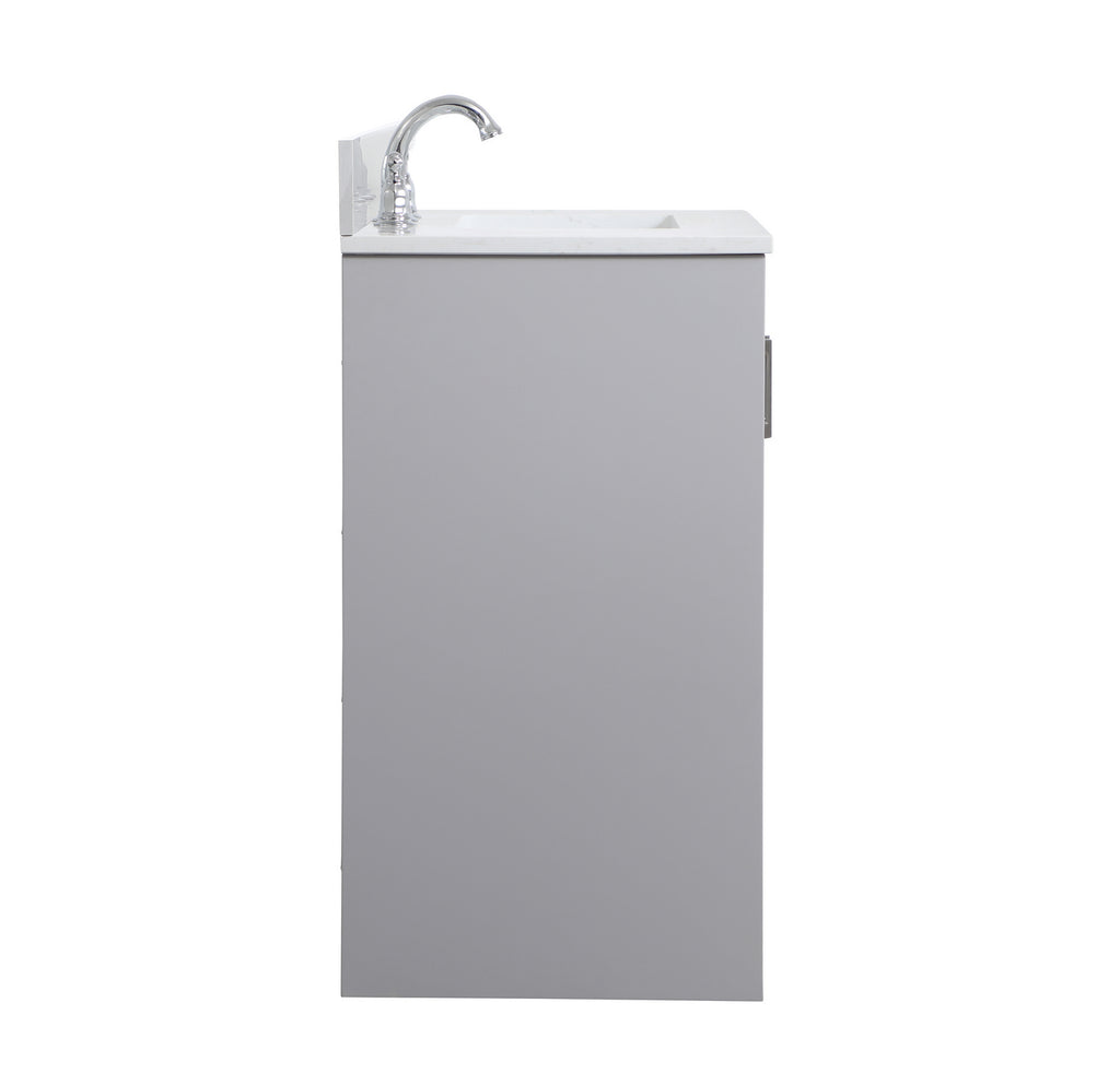 Elegant Lighting - VF17030GR-BS - Bathroom Vanity Set - Moore - Grey