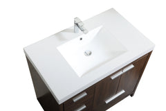 Elegant Lighting - VF46036MWT - Bathroom Vanity Set - Wyatt - Walnut