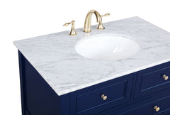 Elegant Lighting - VF27036BL - Bathroom Vanity Set - Metropolis - Blue
