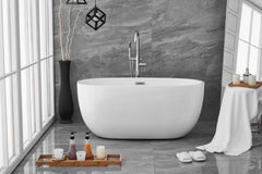 Elegant Lighting - BT10754GW - Bathtub - Allegra - Glossy White