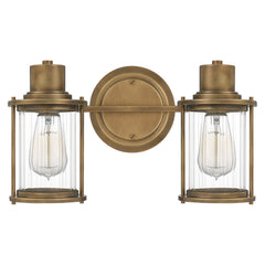 Quoizel - RIG8615WS - Two Light Bath - Riggs - Weathered Brass