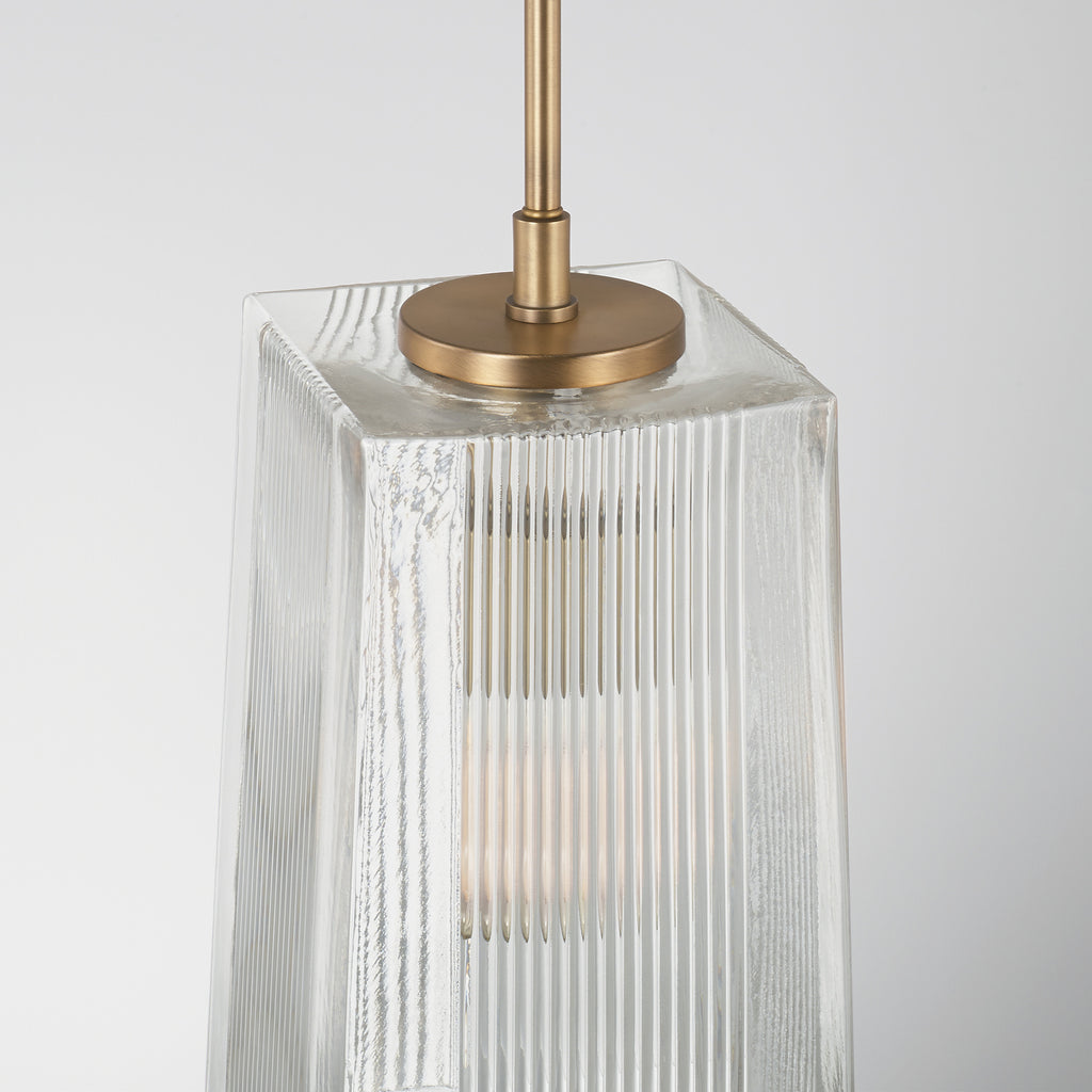 Capital Lighting - 341711AD - One Light Pendant - Lexi - Aged Brass