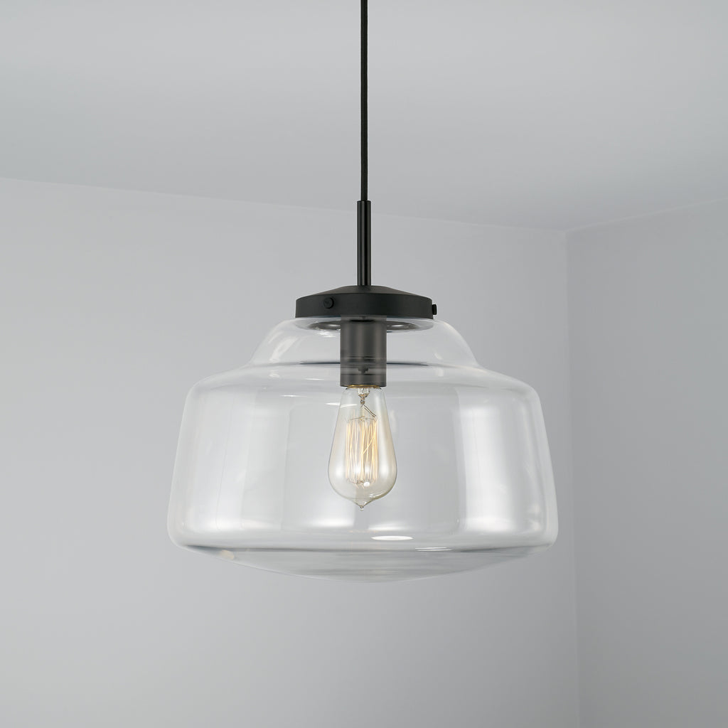 Capital Lighting - 342711MB - One Light Pendant - Dillon - Matte Black