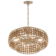 Crystorama - SIL-B6003-BS - Three Light Chandelier - Silas - Burnished Silver
