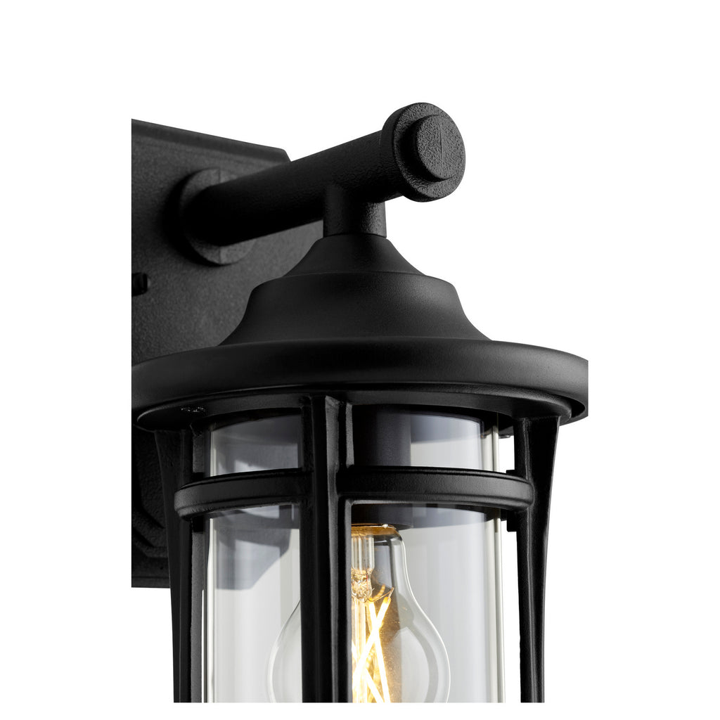 Quorum - 718-12-69 - One Light Outdoor Lantern - Haley - Textured Black