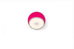 Koncept - GRW-S-SIL-MHP-HW - LED Wall Sconce - Gravy - Silver body, matte hot pink plates