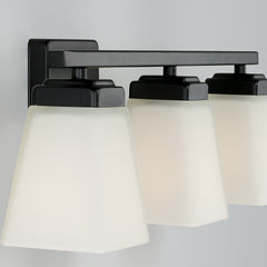 Capital Lighting - 114431MB-334 - Three Light Vanity - Baxley - Matte Black