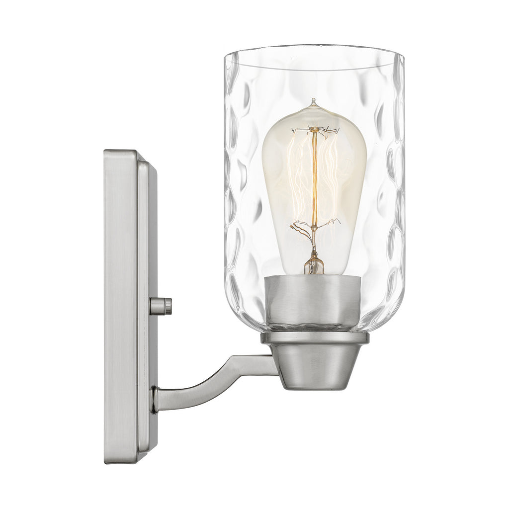Quoizel - ACA8604BN - One Light Wall Sconce - Acacia - Brushed Nickel
