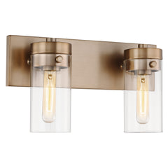 Nuvo Lighting - 60-7532 - Two Light Vanity - Intersection - Burnished Brass