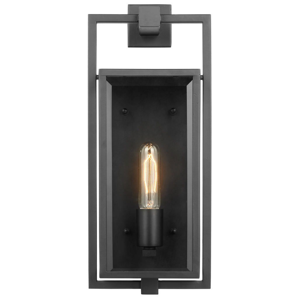 Nuvo Lighting - 60-7544 - One Light Wall Lantern - Exhibit - Matte Black