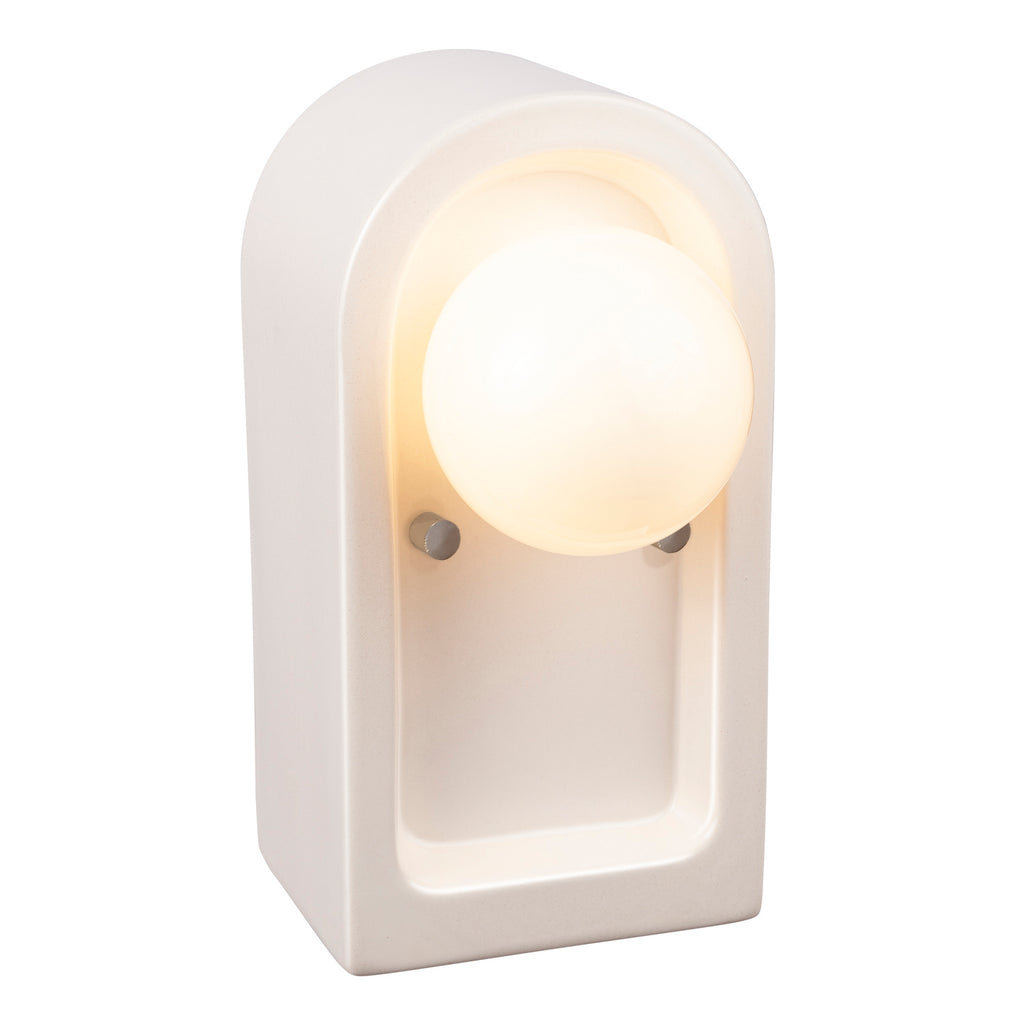 Justice Designs - CER-3010-WHT - One Light Wall Sconce - Ambiance Collection - Gloss White