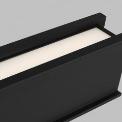 Visual Comfort Modern - 700LSIBM47B-LED927 - LED Linear Suspension - I-Beam - Nightshade Black