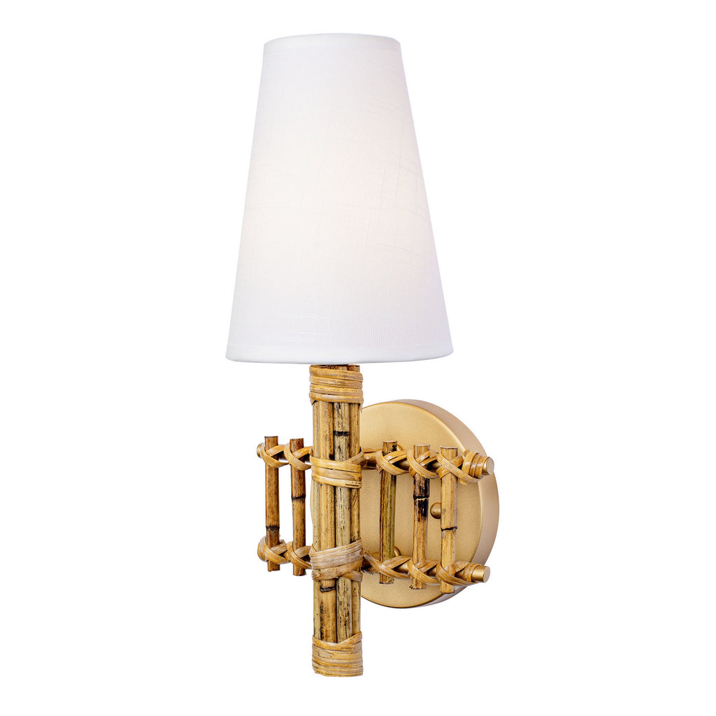 Varaluz - 360W01FG - One Light Wall Sconce - Nevis - French Gold
