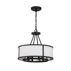 Crystorama - BRY-8004-BF - Four Light Chandelier - Bryant - Black Forged