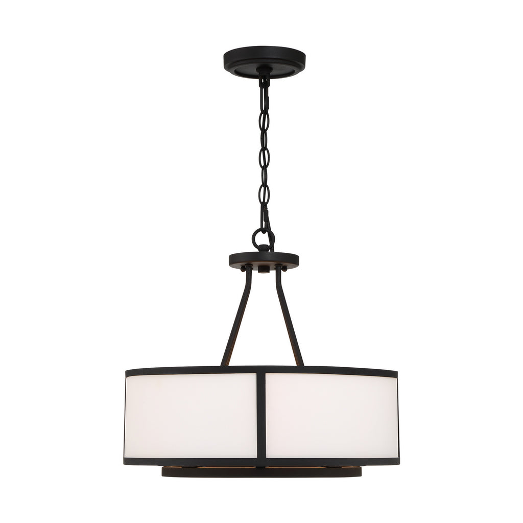Crystorama - BRY-8004-BF - Four Light Chandelier - Bryant - Black Forged