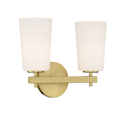 Crystorama - COL-102-AG - Two Light Wall Mount - Colton - Aged Brass
