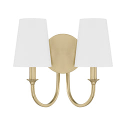 Crystorama - PAY-922-VG - Two Light Wall Mount - Payton - Vibrant Gold