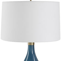 Uttermost - 30098 - One Light Table Lamp - Riviera - Antique Brass