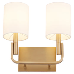 Quorum - 5210-2-80 - Two Light Wall Mount - Tempo - Aged Brass