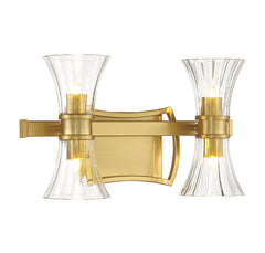 Savoy House - 8-9702-4-322 - Four Light Bathroom Vanity - Bennington - Warm Brass