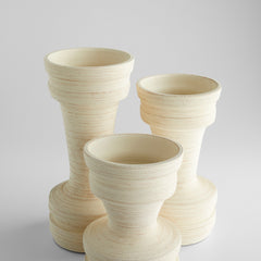Cyan - 11559 - Vase - Latte White